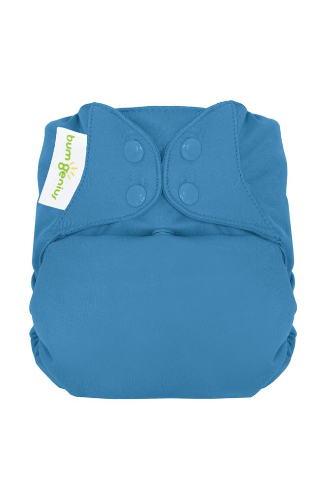 bumGenius Snap 4.0 One-Size Stay-Dry Cloth Diaper (Moonbeam)
