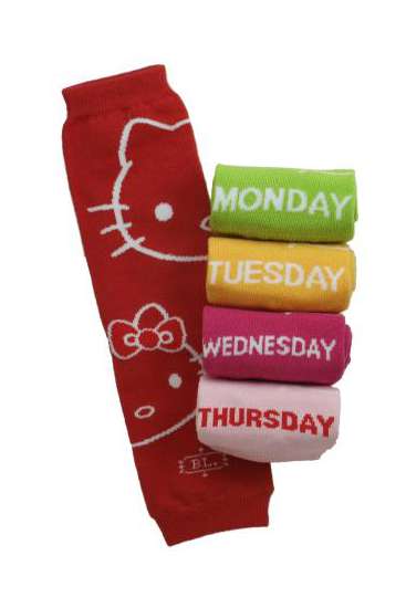 Hello Kitty BabyLegs Warmers (5-Pack) (Five-Lives)