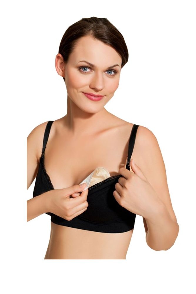 Boob Design Washable Silk Breast Pads (3 Pairs) (Natural)