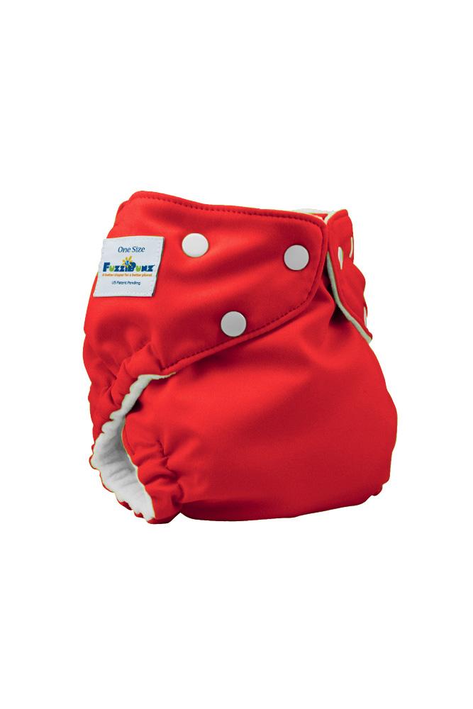 FuzziBunz Elite One-Size Cloth Diapers (Watermelon)