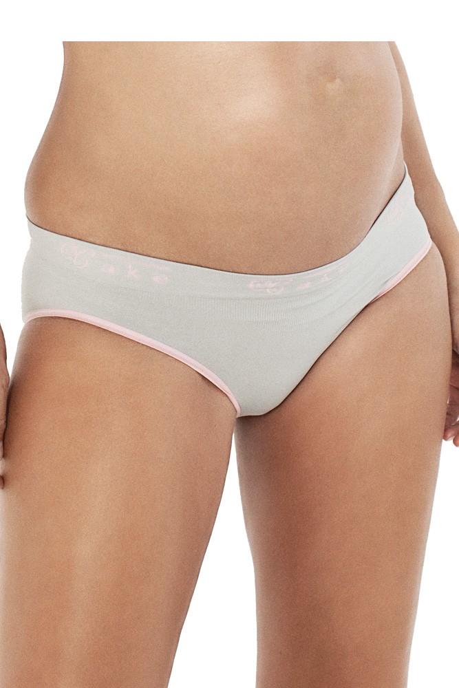Cake Lingerie Cotton Candy Seamless Brief (Grey)