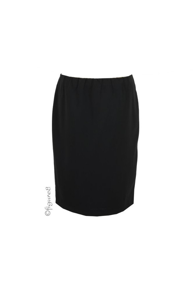 Kimberly Maternity Pencil Skirt (Black)