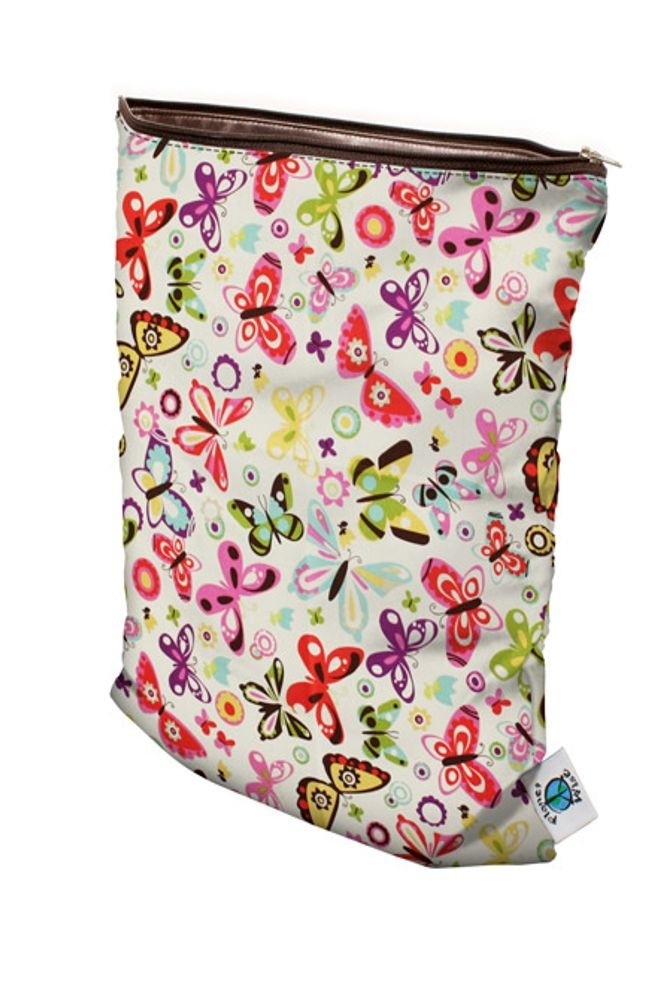 Planet Wise Large Wet Bag (Butterflies)
