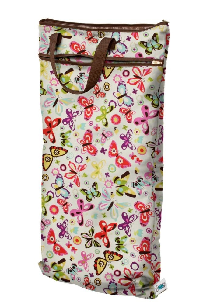 Planet Wise Hanging Wet/Dry Bag (Butterflies)