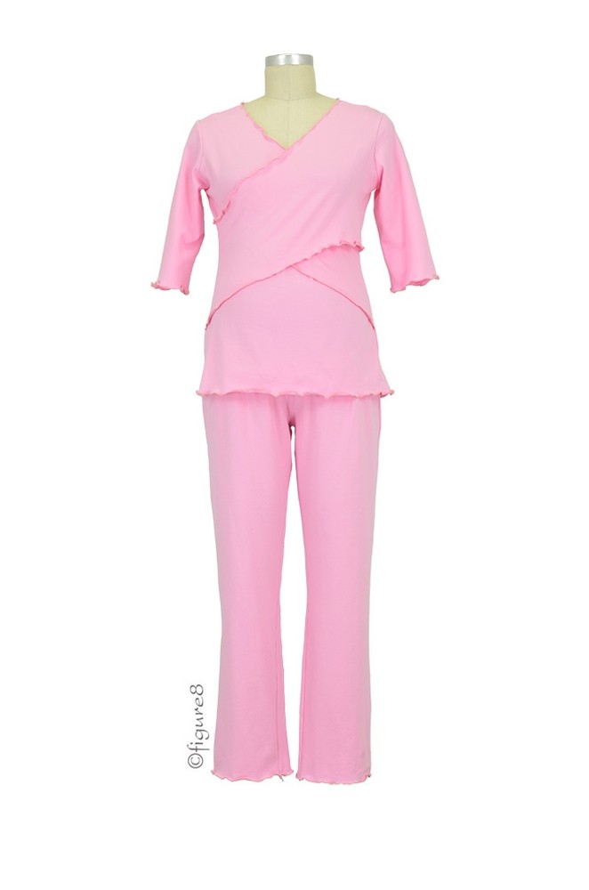 Wynn Cross Front Nursing PJ (Pink)