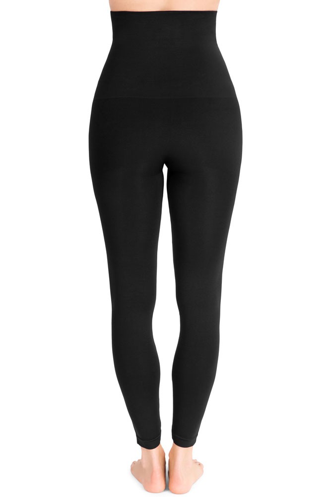 Belly Bandit Mother Tucker Postpartum Compression Support Leggings Black XS