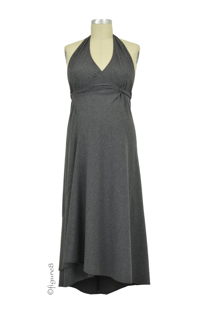 Pretty Pushers 3-in-1 Transition Gown (Heathered Charcoal)