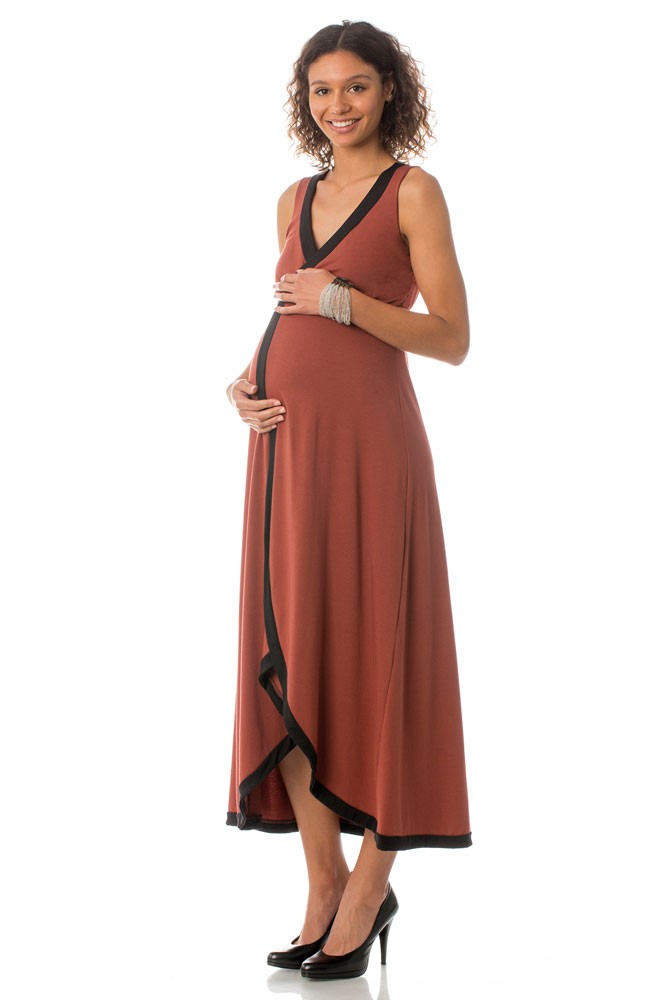 Majamas Dream Maternity & Nursing Dress (Picante)