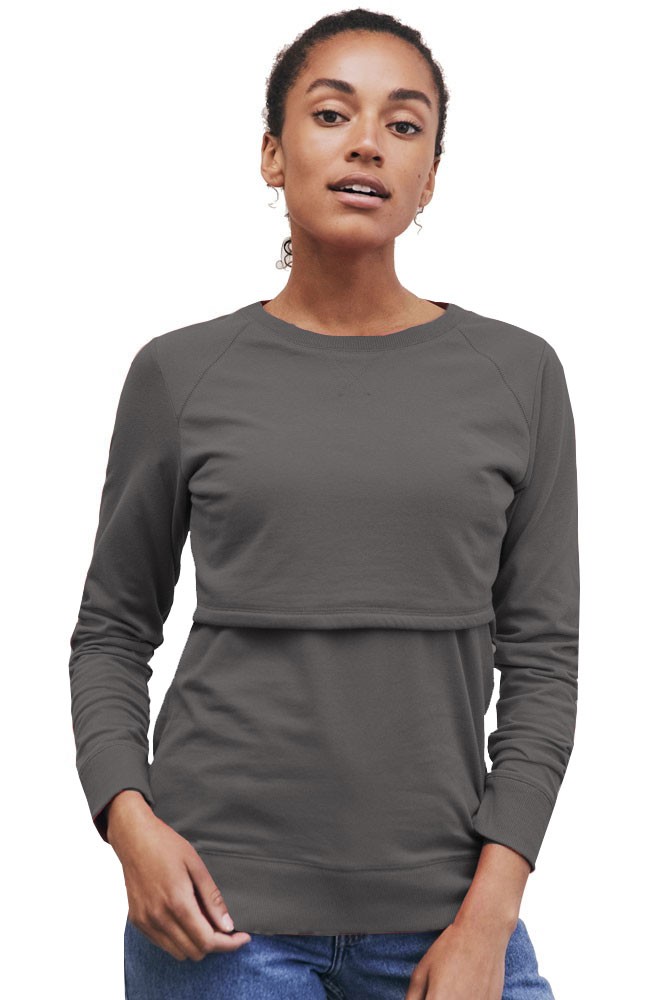 Boob Design B. Warmer Organic Nursing Sweatshirt (Magnet)