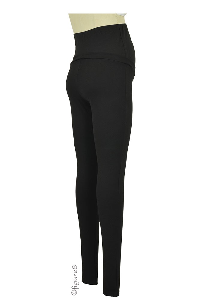 Suzie Super Straight Leg Maternity Pants in Black by Ripe Maternity