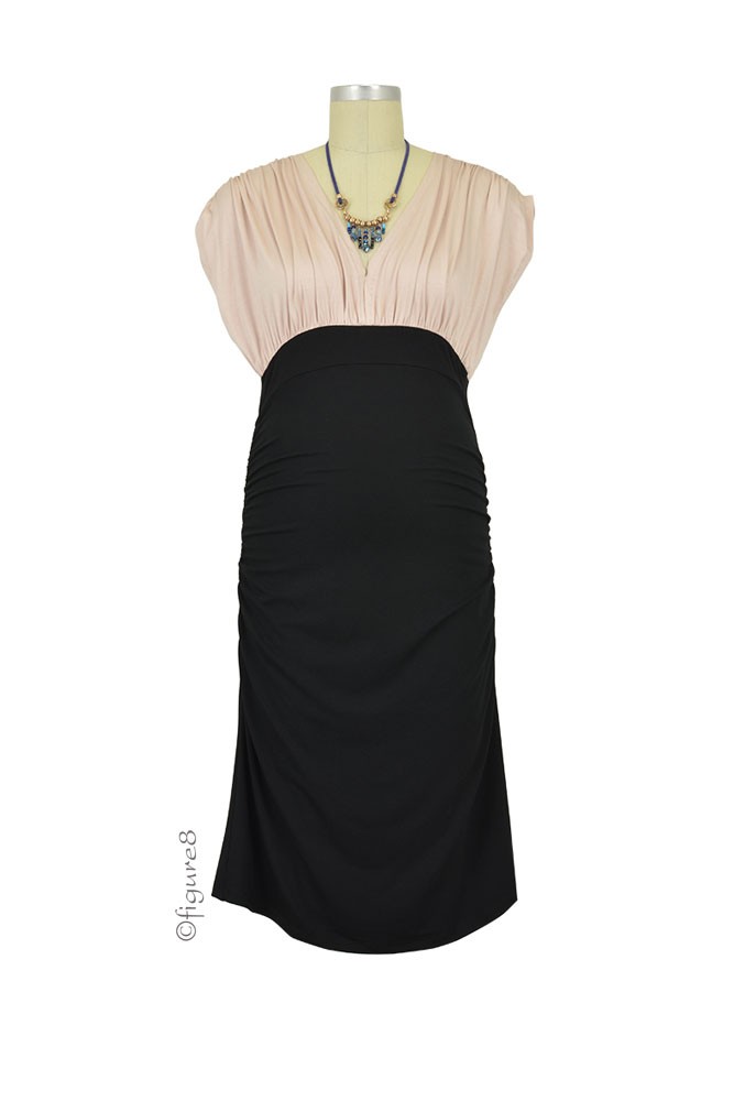 Dahlia Maternity Dress - Black