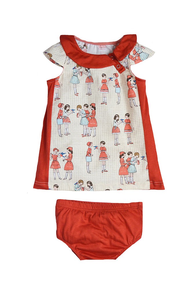 The Jane Baby Dress by Shirley & Victor (Schoolyard)