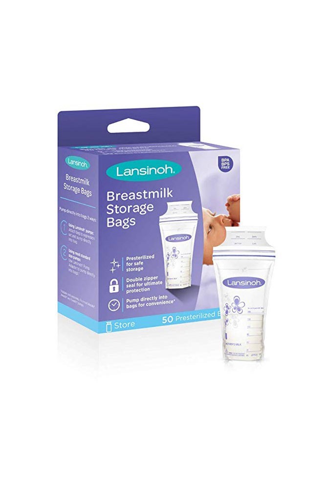 Lansinoh® Breastmilk Storage Bags - 50 Count