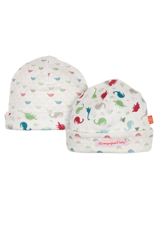 Magnificent Baby Magnetic Me™ Reversible Baby Boy Cap (Dino Expedition)