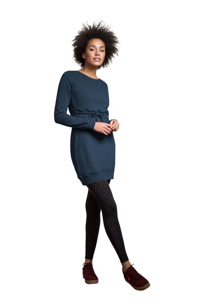 Boob Design B-Warmer Organic Cotton Maternity & Nursing Dress (Midnight Blue)