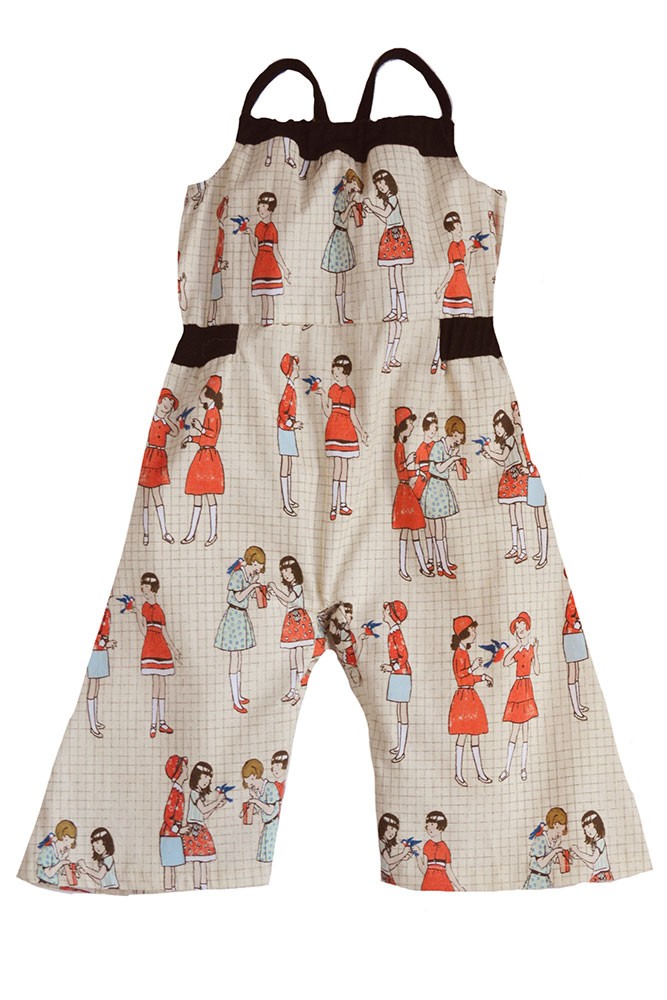 Dollie Baby Jumpsuit by Shirley & Victor (School Yard)