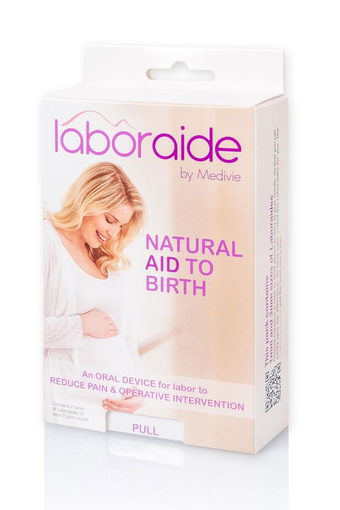 Medivie Laboraide Mouthpiece - Drug-Free Aid to Natural Birth- Twin Pack