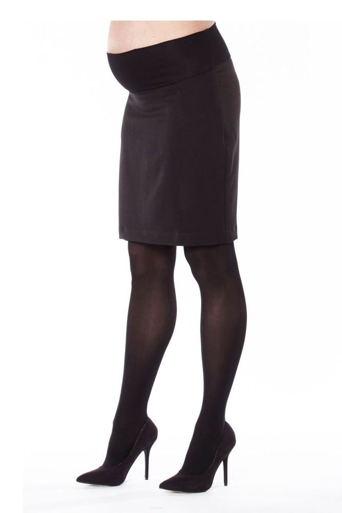 Madison Classic Maternity Suit Skirt (Black)