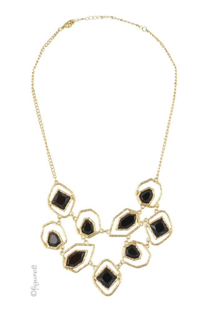 Black Diamond Jeweled Necklace (Black Jewels)
