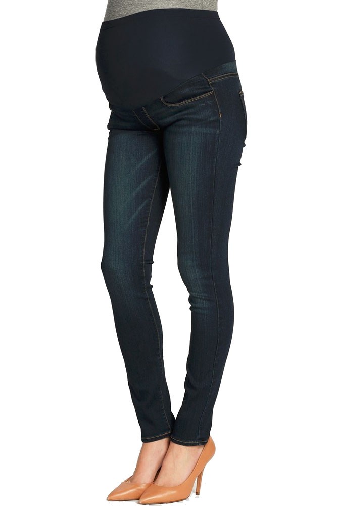 Paige Denim Verdugo Ankle Maternity Jeans w/ Belly Panel (Armstrong)