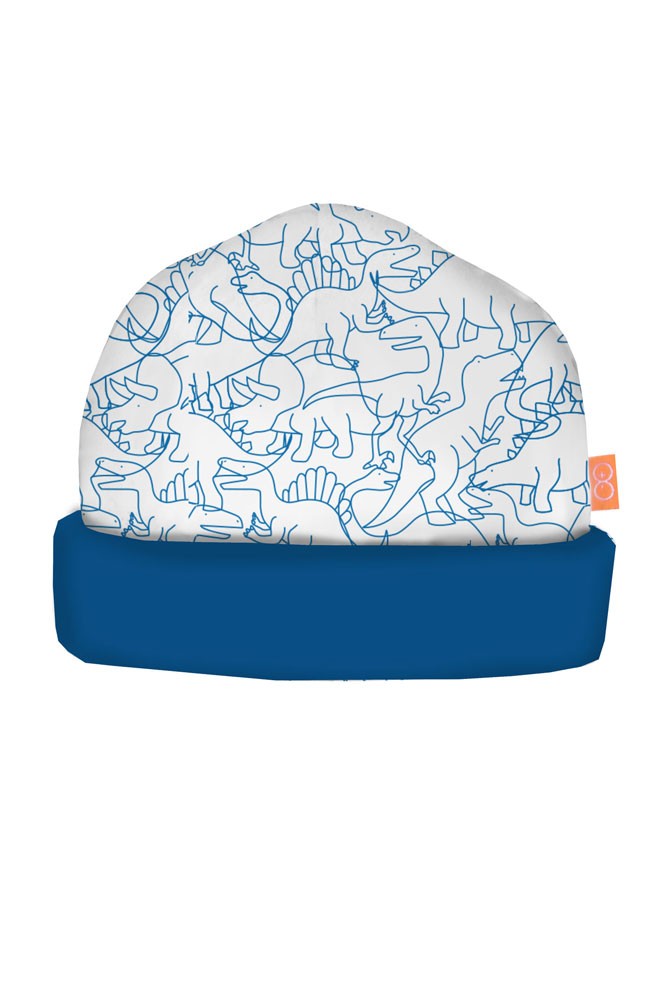 Magnificent Baby Magnetic Me™ Boy Reversible Cap (Dino Print)