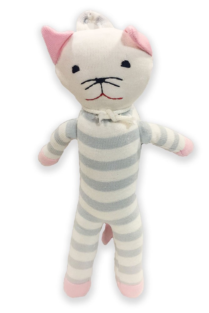 Under the Nile Organic Cotton Scrappy Cat (1 piece/ color may vary) (Girl)