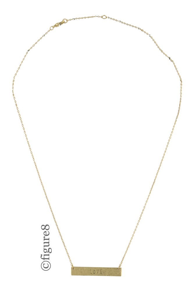 Mini Love Necklace (Gold)