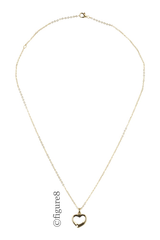Mini Heart Necklace (Gold)