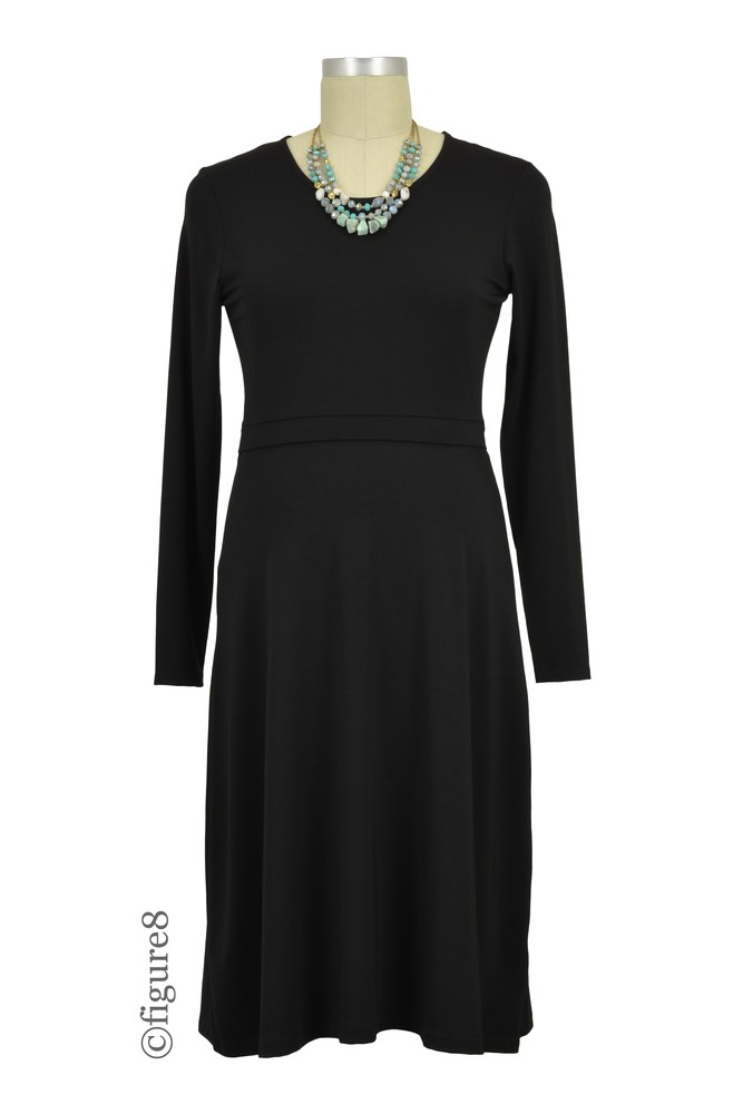 Boob Design Kelly Maternity & Nursing Dress (Black)