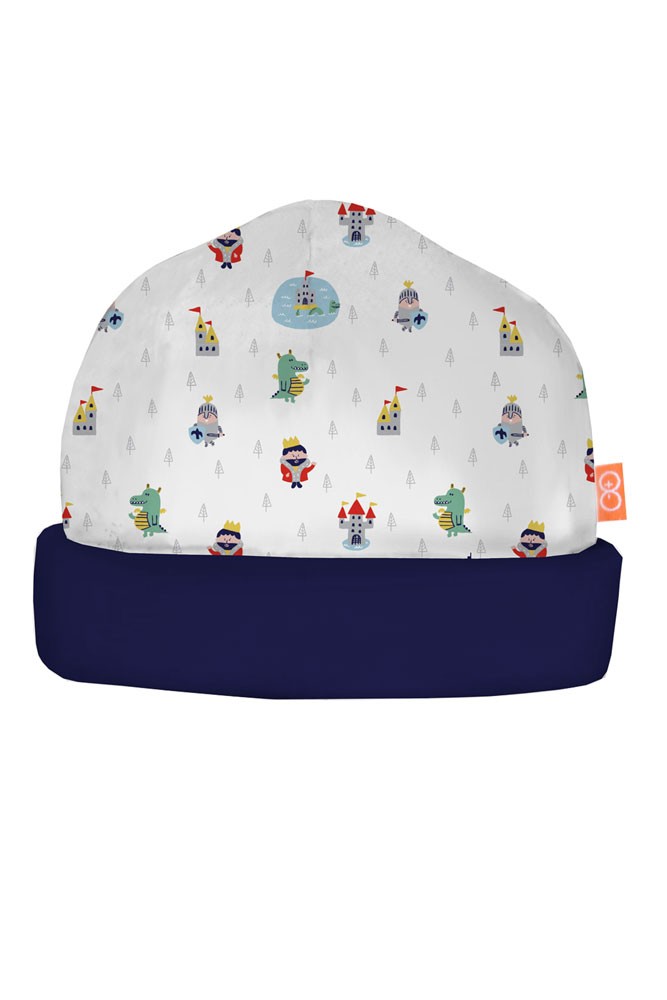 Magnificent Baby Magnetic Me™ Baby Boy Reversible Hat (Good Knight)