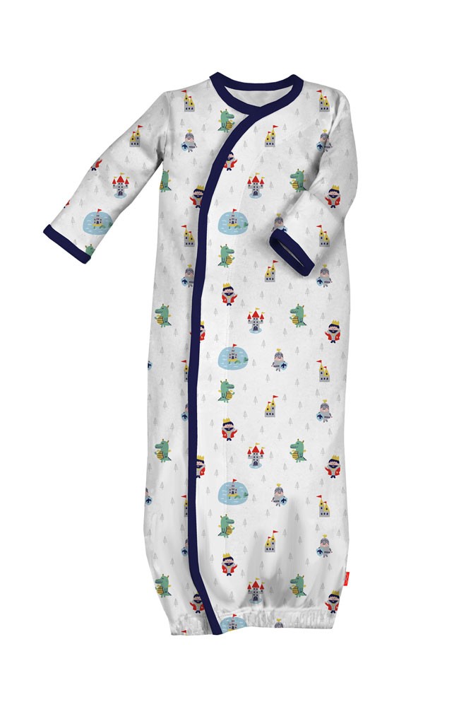 Magnificent Baby Magnetic Me™ Baby Boy Gown (Good Knight)