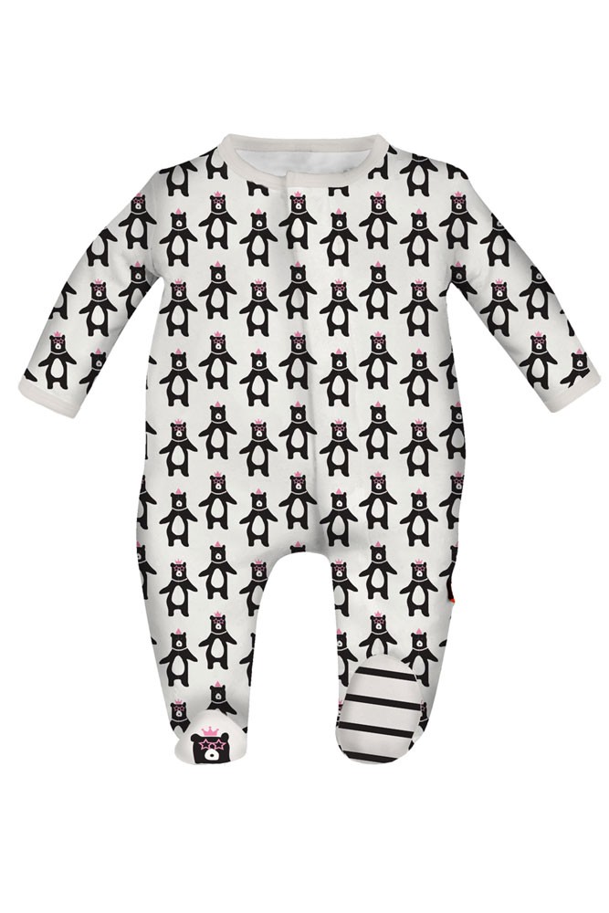 Magnificent Baby Magnetic Me™ Baby Girl Footie (Party Bears Girl)