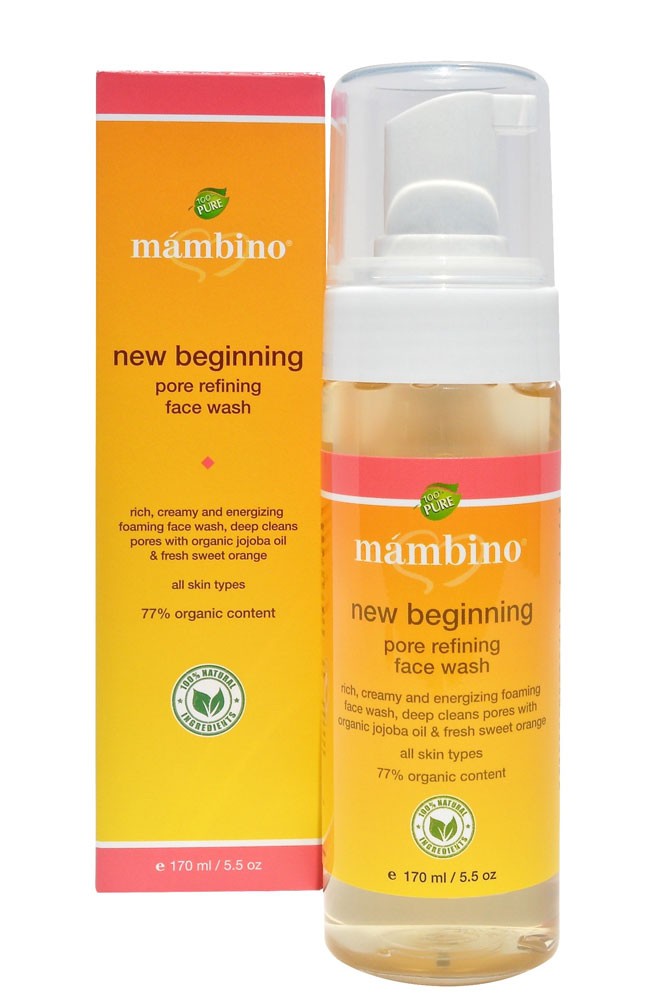 Mambino Organics New Beginnings Pore Refining Face Wash