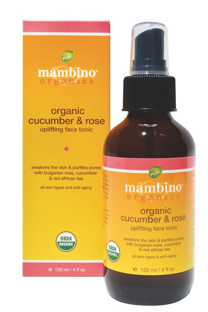 Mambino Organics Organic Cucumber & Rose Uplifting Face Tonic