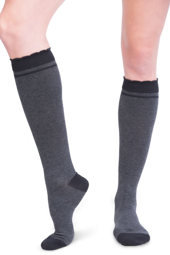 Belly Bandit Compression Socks 15-20 mm Hg (Charcoal)