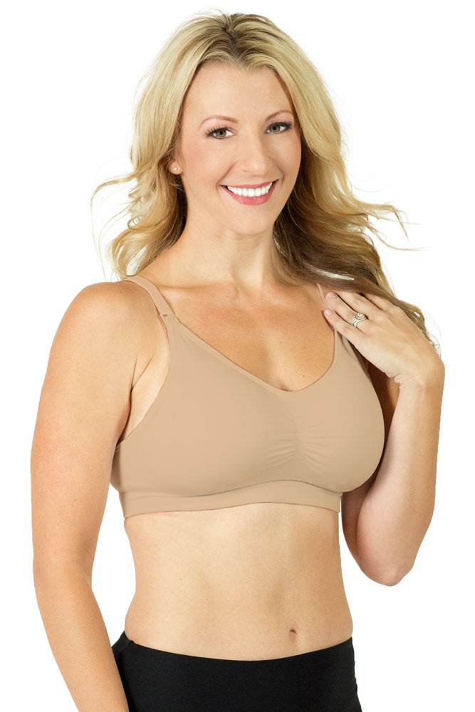 New Bra Woman Nude Cotton Wireless Ful Cup Ultra-thin Bra Femme Minimizer  Unlined Plus Size Bra B C D E F G H I