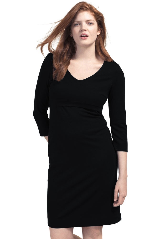 Boob Design Essential Ponte Nursing Dress (Black)