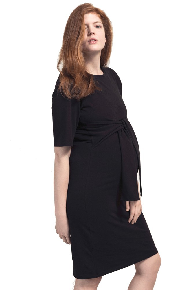 Boob Design Haley Organic Nursing Dress (Black)