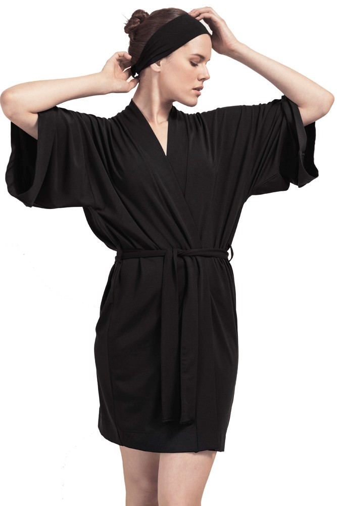 Boob Design 24/7 Kimono Robe/ Jacket (Black)