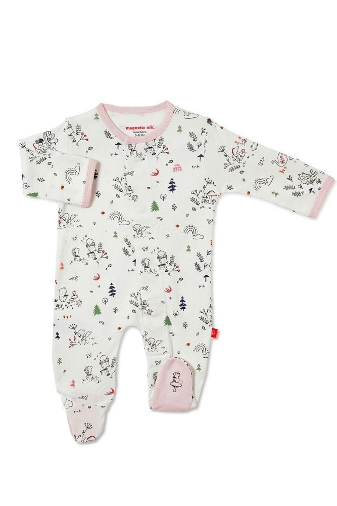 Magnetic Me™ 100% Organic Cotton Magnetic Baby Footie (A Friend in Me)