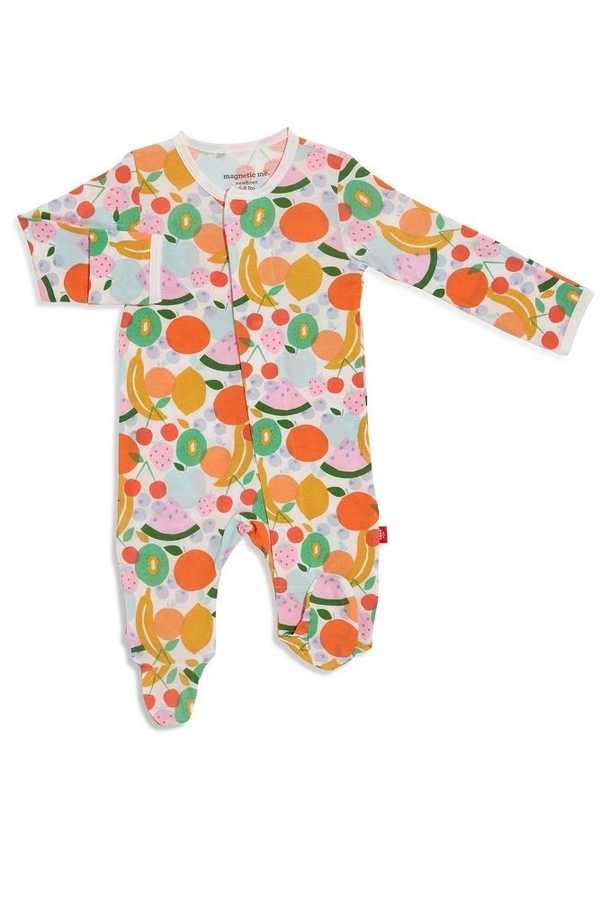 Magnetic Me™ Modal Magnetic Baby Footie (Fruit of the Womb)