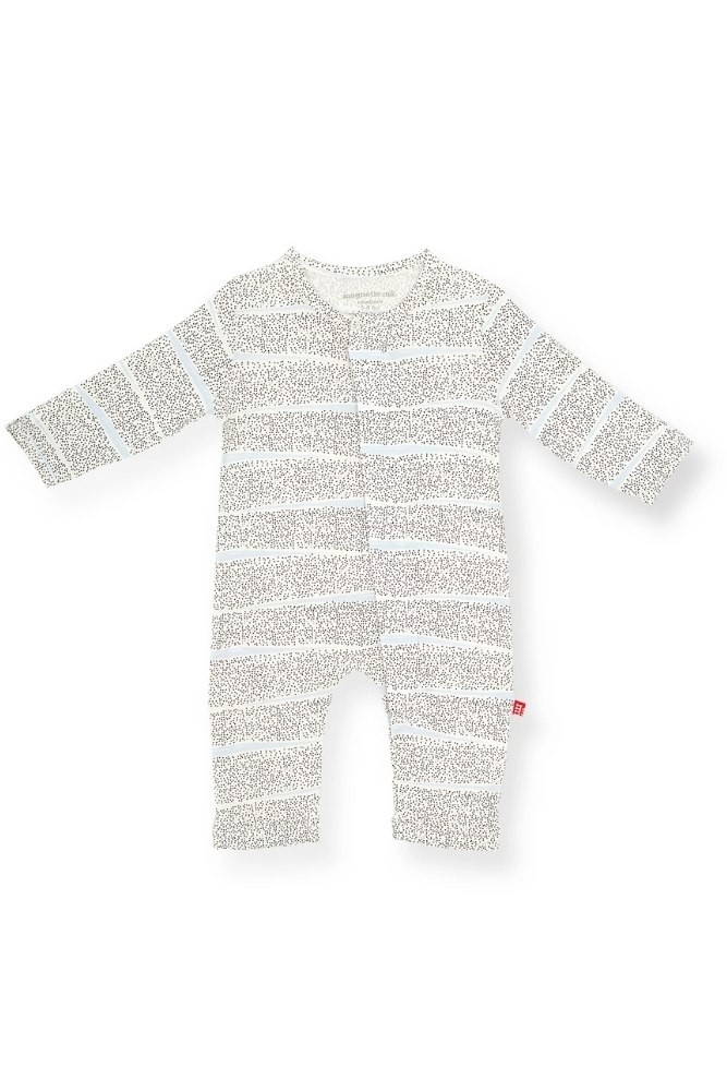 Magnetic Me™ Modal Magnetic Baby Coveralls (Pebble Beach)