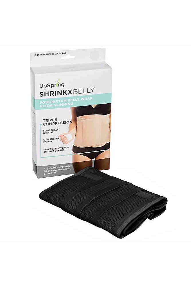 Shrinkx Belly Postpartum Belly Wrap (Black)