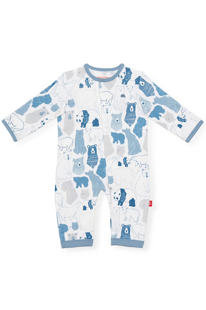 Magnetic Me™ 100% Organic Cotton Coveralls (Unbearable Cute)