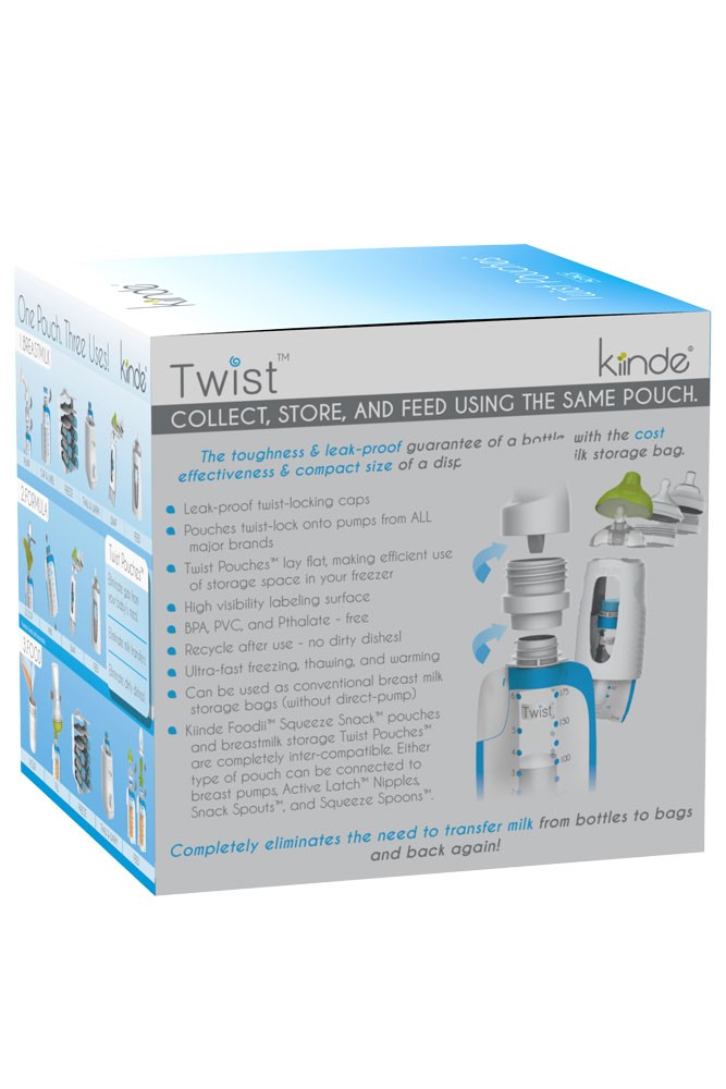 Kiinde Twist Breast Milk Storage Pouch Starter Kit
