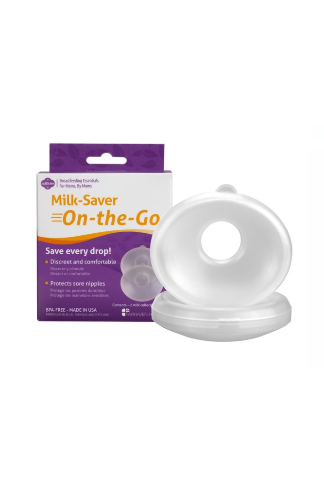 Milkies Milk-Saver On-The-Go Breast Shells