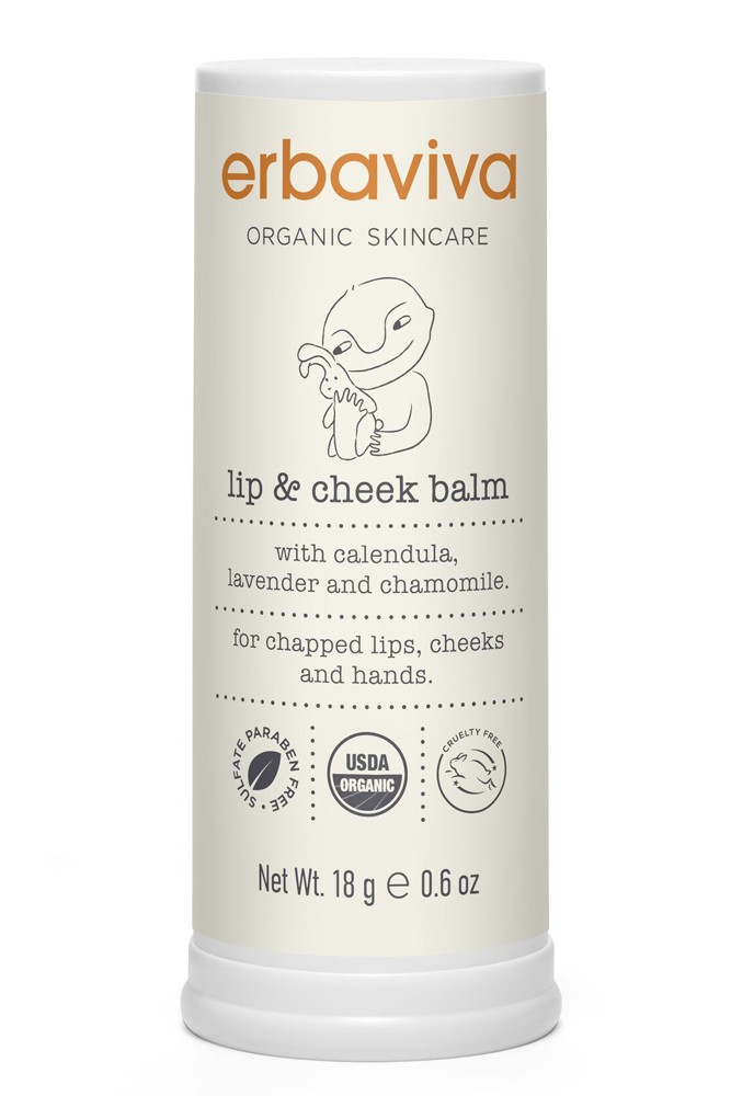 Erbaviva Baby USDA Organic Lip & Cheek Balm