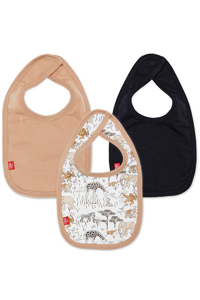 Magnetic Me™ Modal 3-Pack Magnetic Baby Bib (Great Migration)