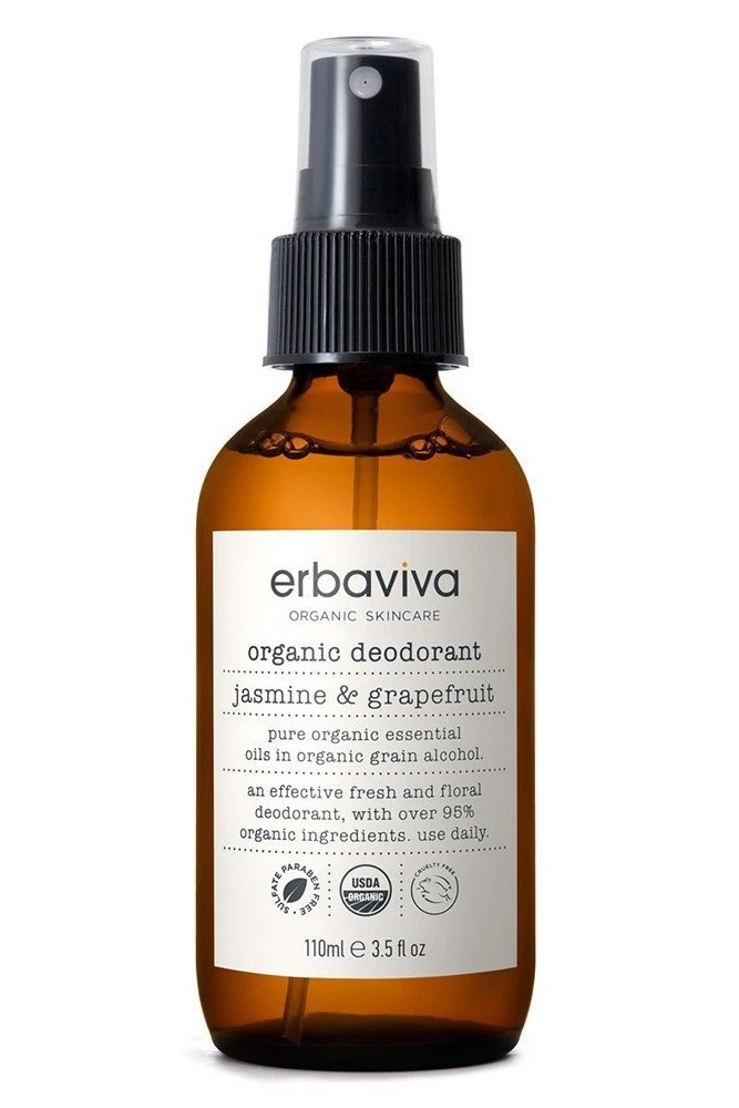 Erbaviva USDA Organic Deodorant (Jasmine & Grapefruit)