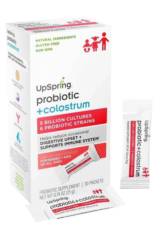 UpSpring Baby/Toddler Probiotic + Colostrum Powder 30ct